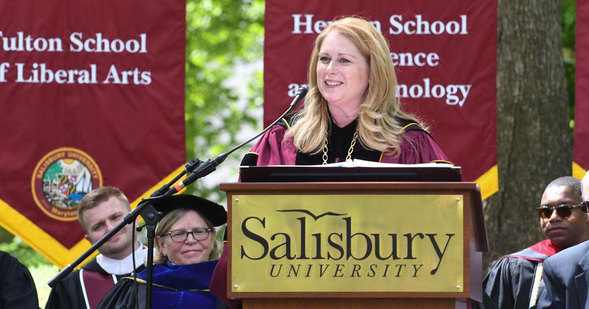 Lepre Installed as SU's 10th President During Festive Investiture